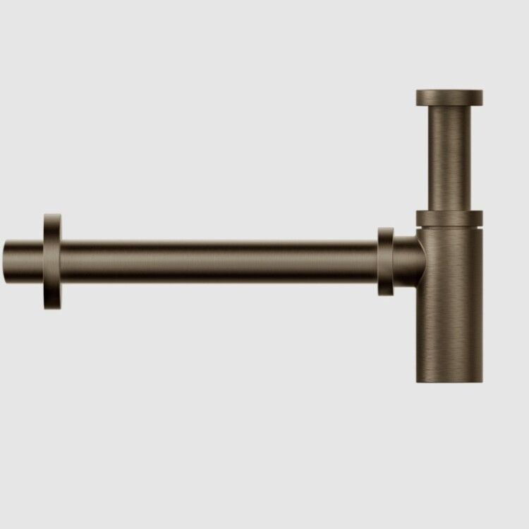 Сифон, Gessi, Technical Accessories, бутылочный, 1 1/4, цвет-Coffee Bronze Brushed PVD