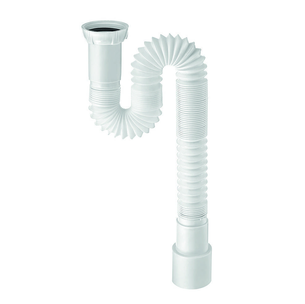 Сифон гофрированный Wirquin 1 1/2 х 40/50 мм без выпуска L800 мм 30717993