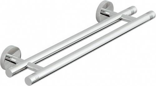 Полотенцедержатель двойной Сунержа Каньон 400х101х50 мм золото 0330020400