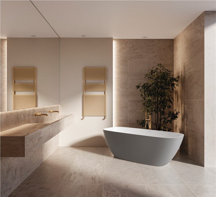 Ванна Treesse Brio 1700х720х560 мм белый матовый V297BO