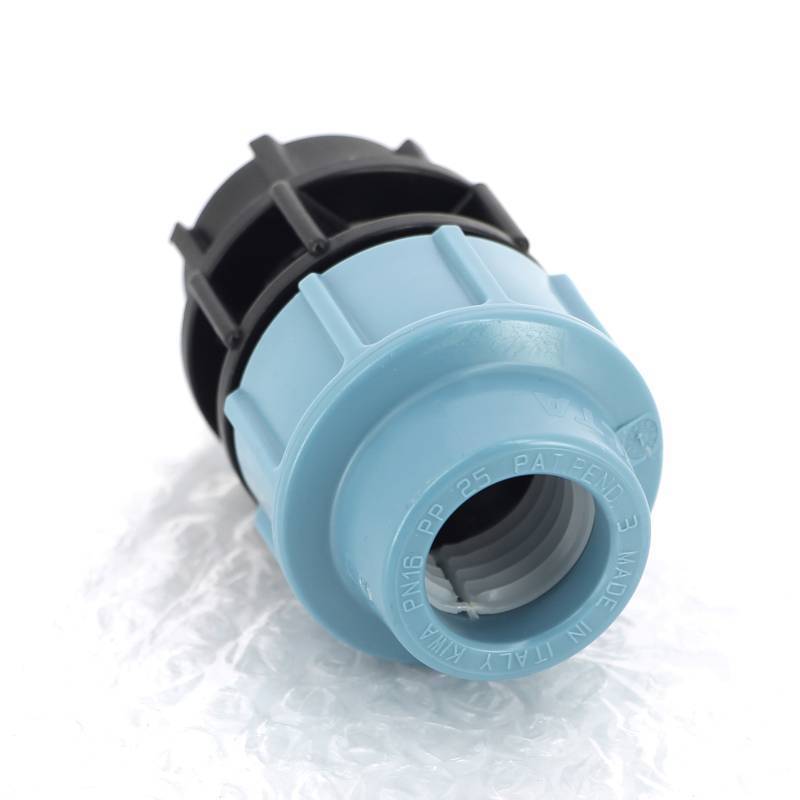 Муфта обжимная Unidelta для труб ПНД с внутренней резьбой 25х3/4 1004025003