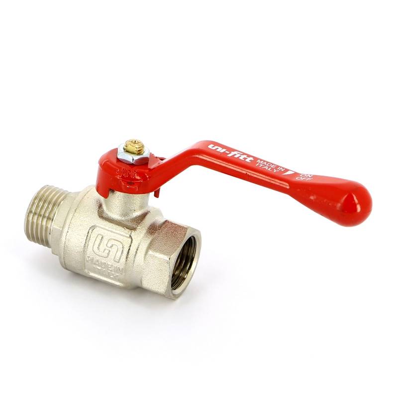 Кран шаровой полнопроходной Uni-Fitt рычаг 1/2 НВ 111L2000