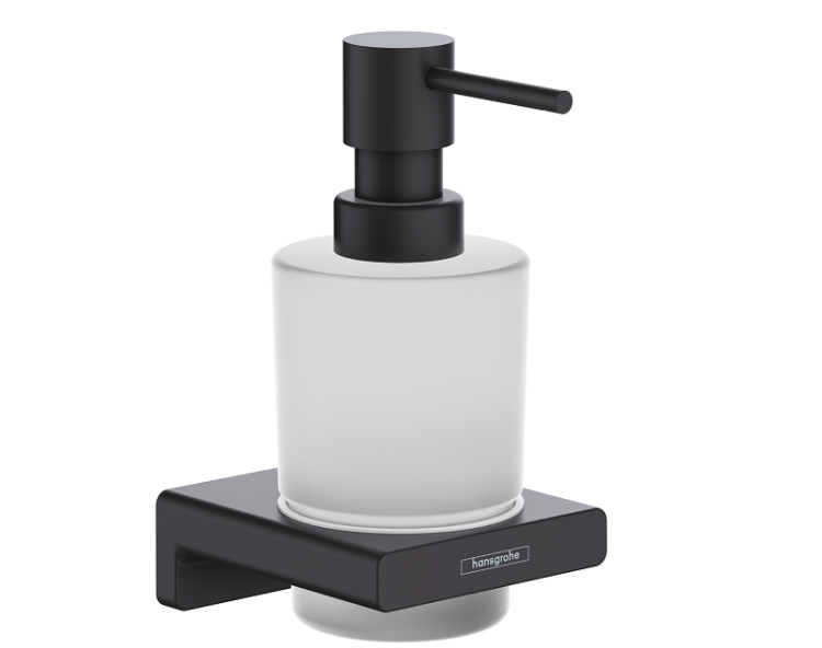 Дозатор для жидкого мыла Hansgrohe AddStoris черный матовый 41745670