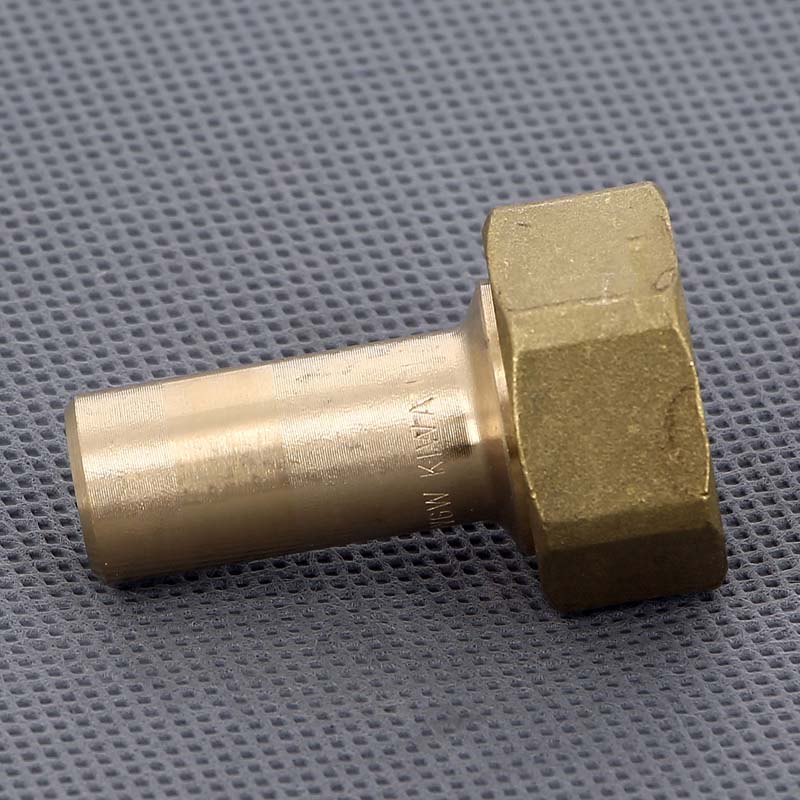 Вставка с накидной гайкой бронза Viega Sanpress 15х3/4 338503