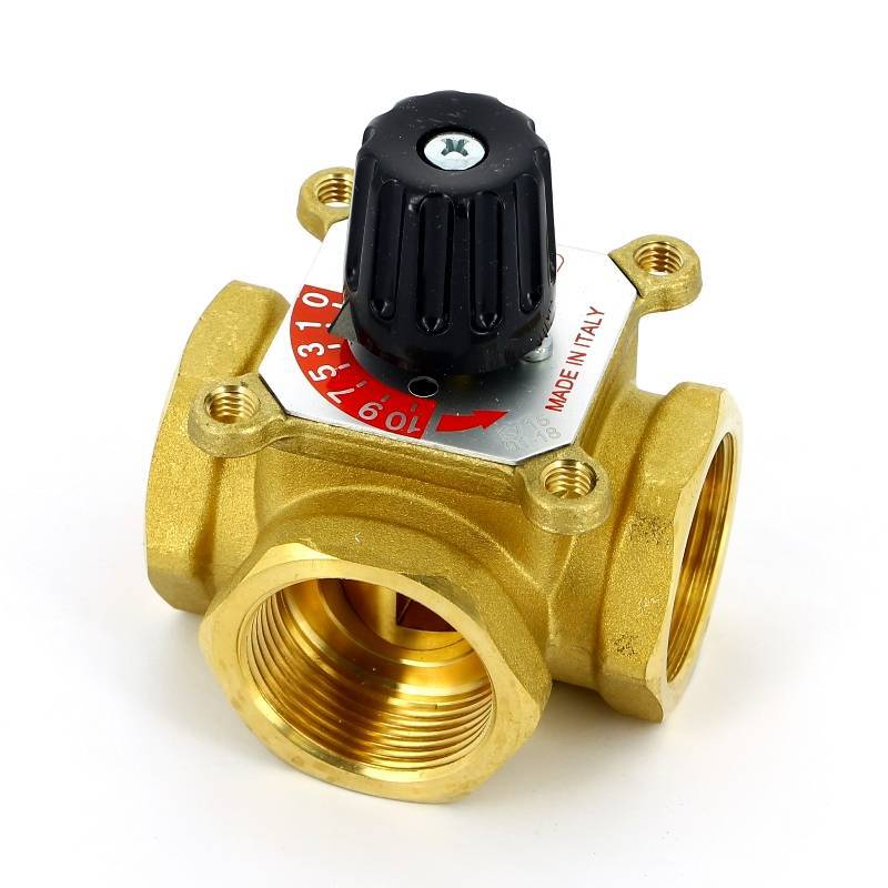 Клапан трехходовой смесительный Uni-Fitt 1 1/4 Kvs 15 360G1550