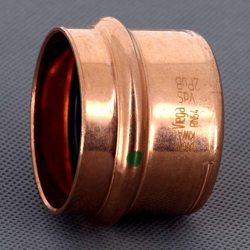 Заглушка пресс медная Viega Profipress 54 мм 349318