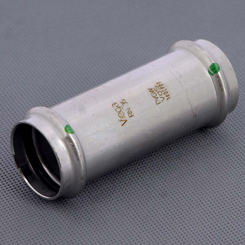 Муфта надвижная пресс Viega Sanpress Inox нержавеющая сталь 35 мм 436414