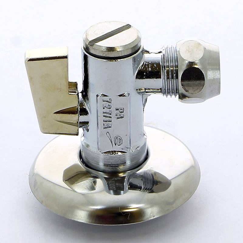 Кран шаровой угловой Itap 906 1/2x10 мм с фильтром и розеткой 906 1/2