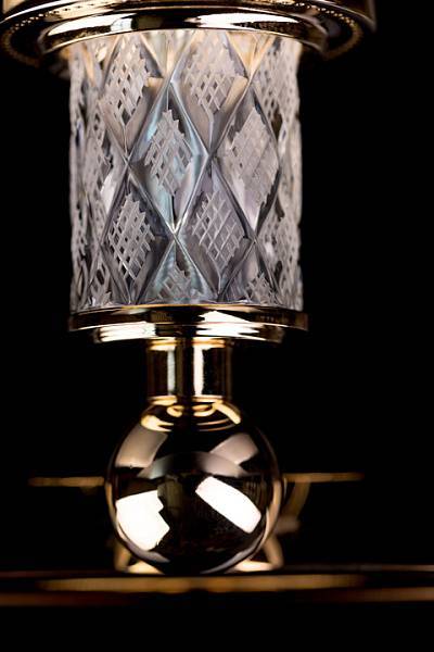 Мыльница подвесная Boheme Murano Cristal золото 10903-CRST-G