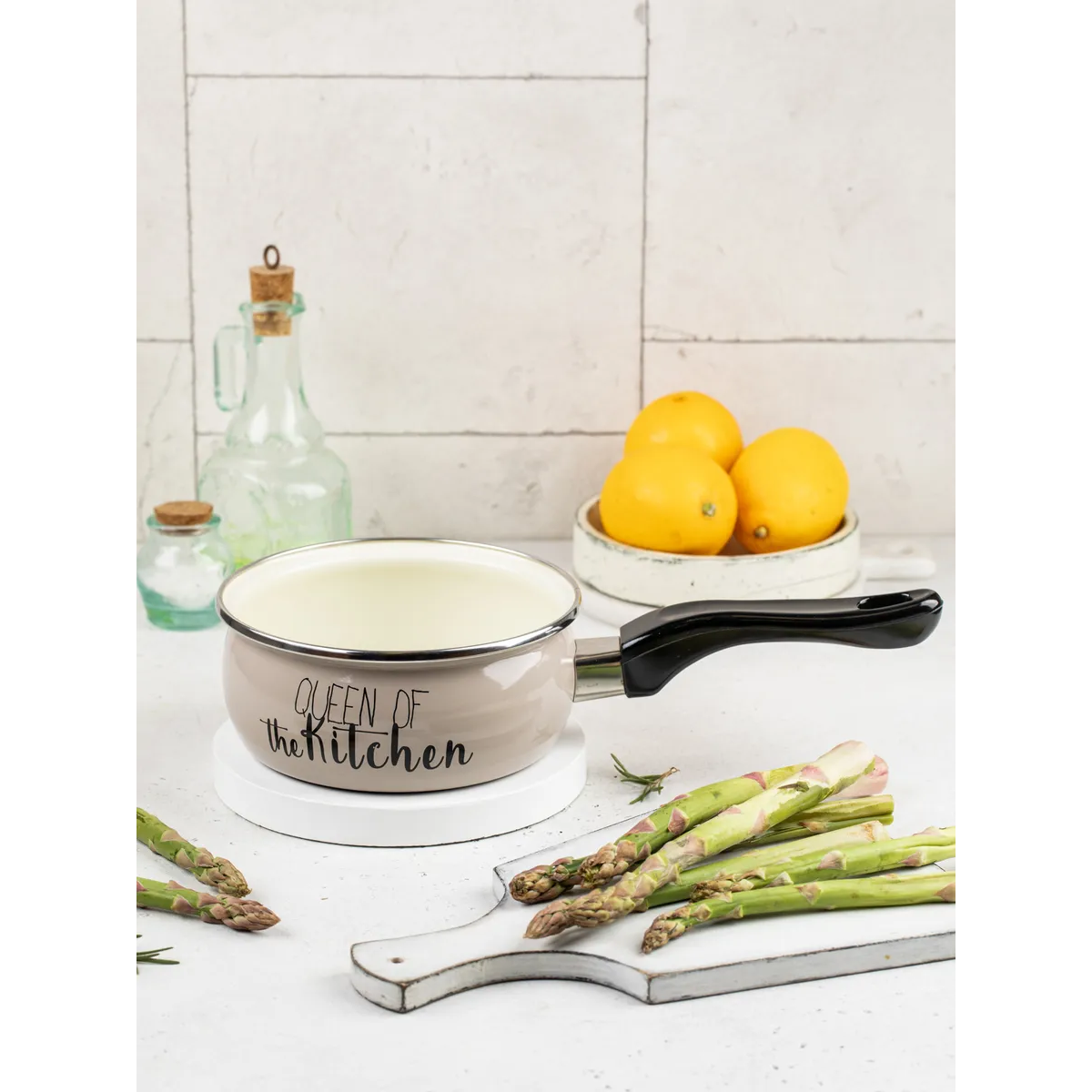 Ковш эмалированный Metrot Queen of Kitchen 1.05 л 362806