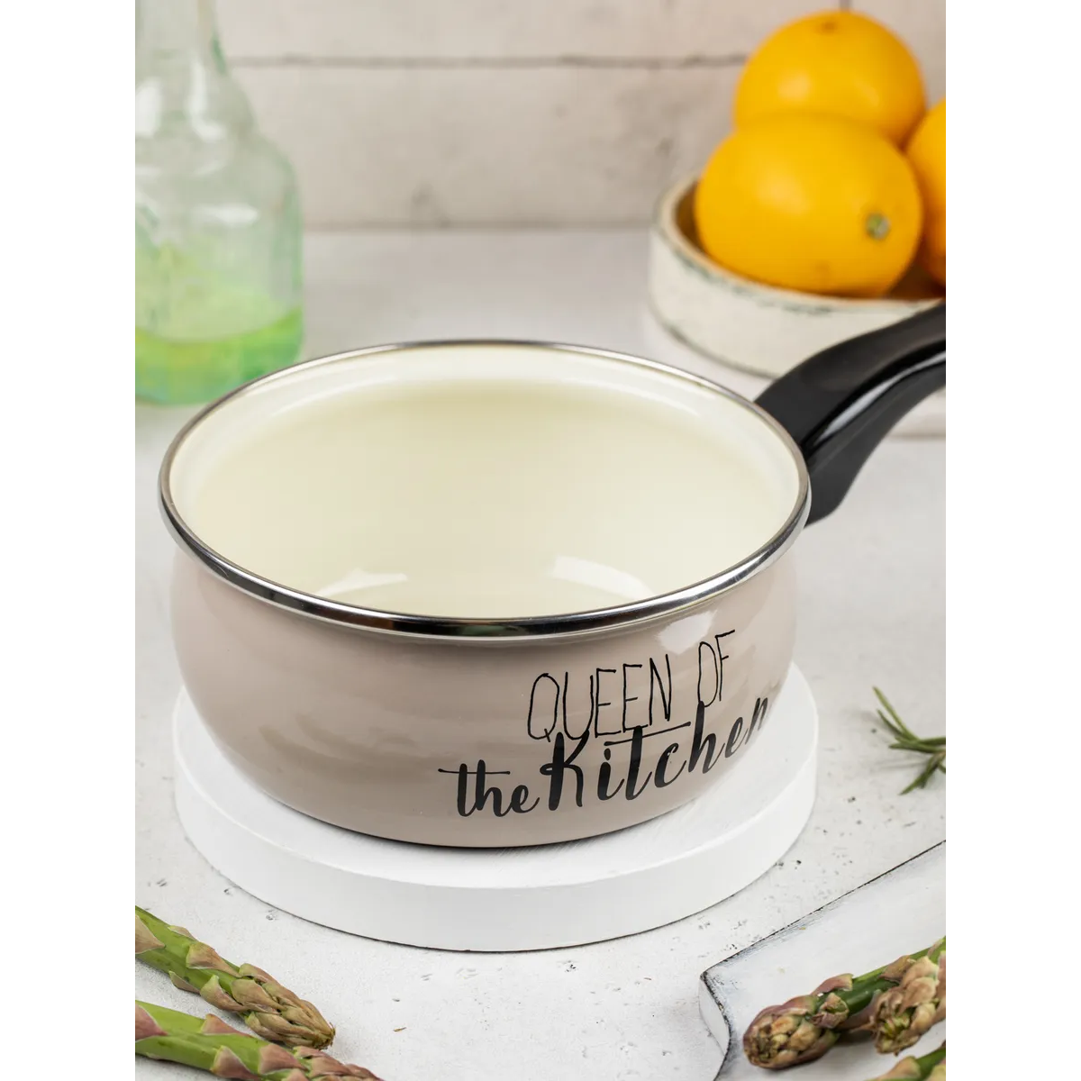 Ковш эмалированный Metrot Queen of Kitchen 1.05 л 362806