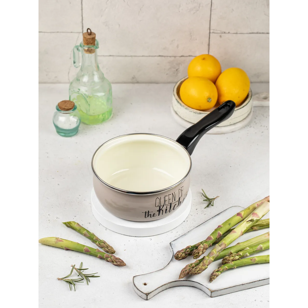 Ковш эмалированный Metrot Queen of Kitchen 1.05 л 362806