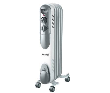 Масляный радиатор Zerten UZS-10 Вт 5 секций UZS-10