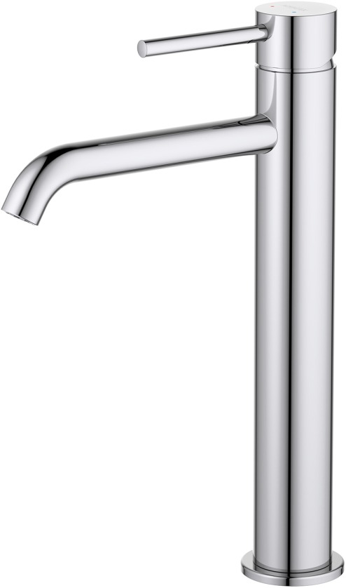 Смеситель для раковины высокий Aquanet Europa 215 мм без донного клапана хром AQ1304CR