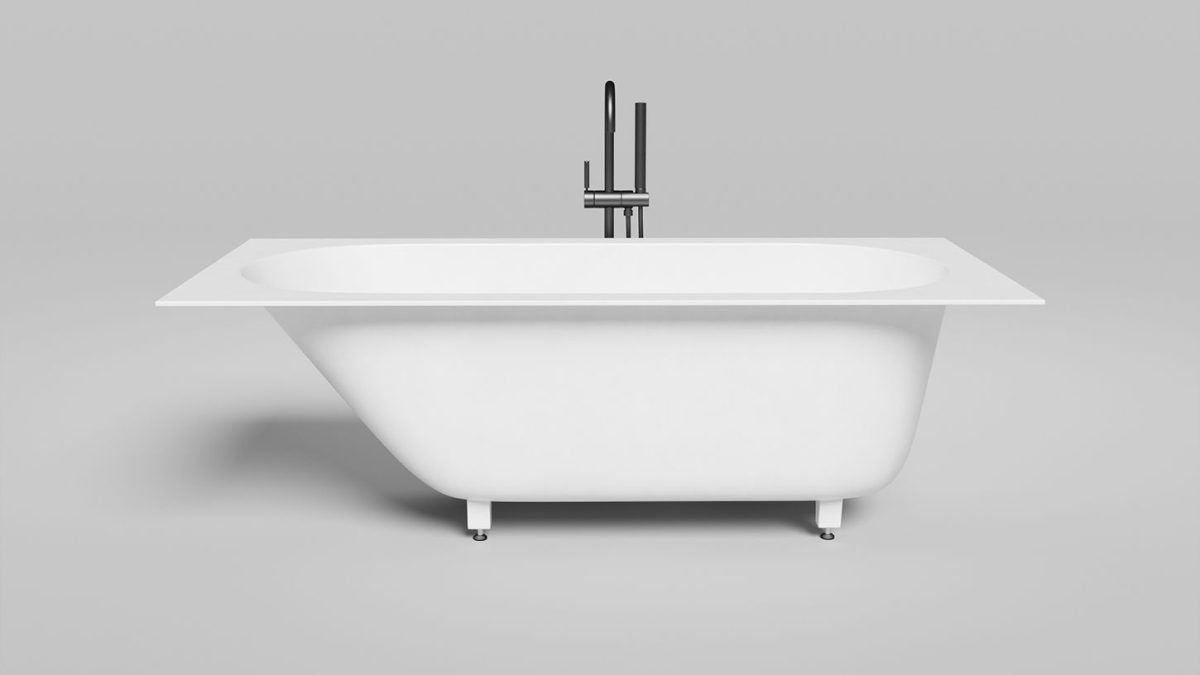 Ванна Salini Ornella Kit 1700x800x600 мм с фронтальным экраном и скрытым люком белый матовый 102414M