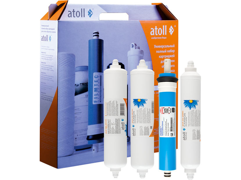 Набор картриджей Atoll №107 STD для фильтра A-450 Compact 107 STD