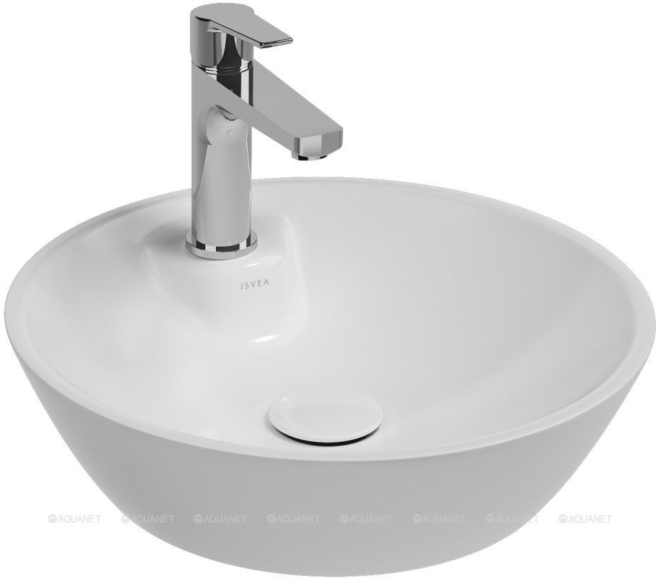 Раковина ISVEA SistemaY Soft 450х450х120 мм белая 10SY65045SV