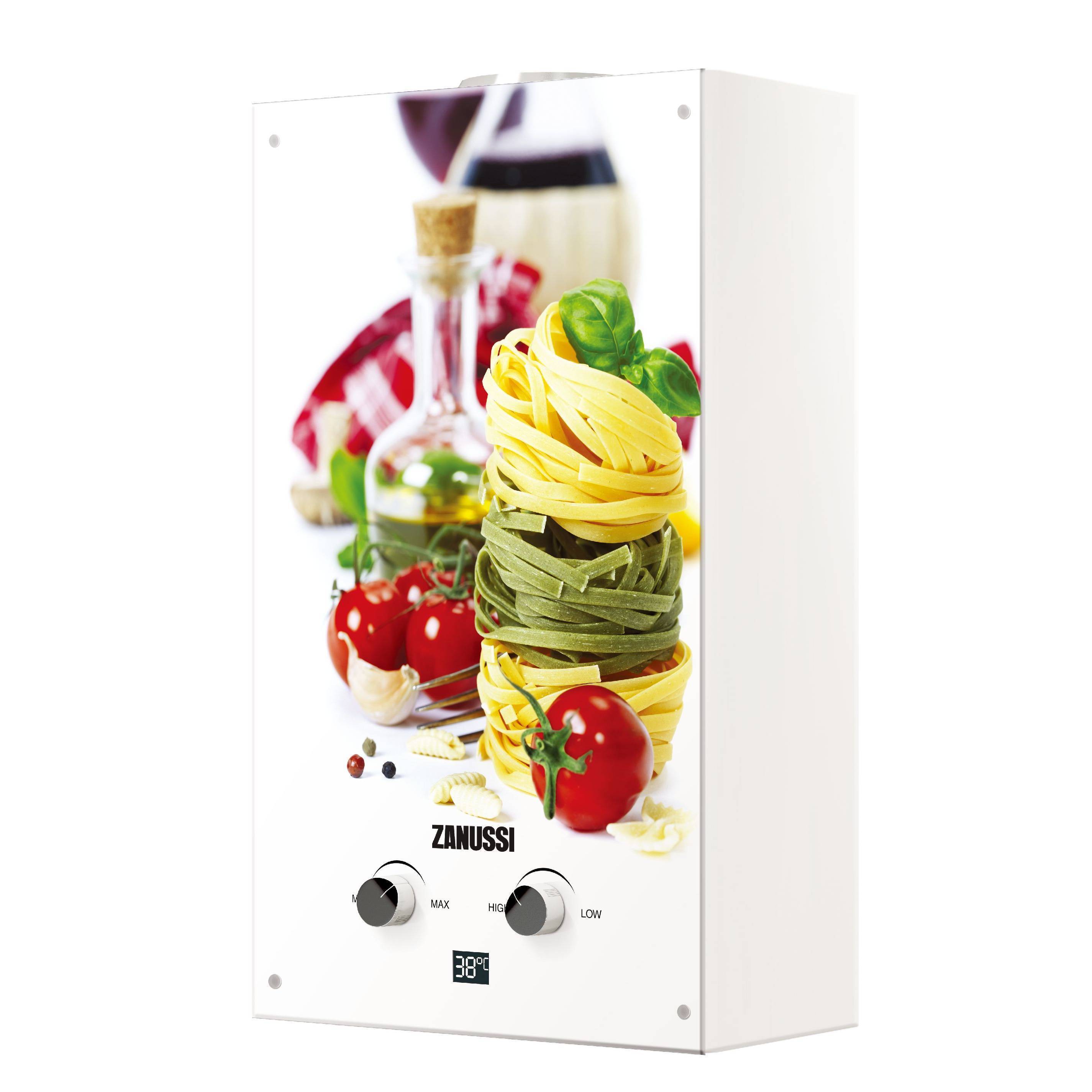 Газовая колонка Zanussi GWH 10 Fonte Glass La Spezia 1077260