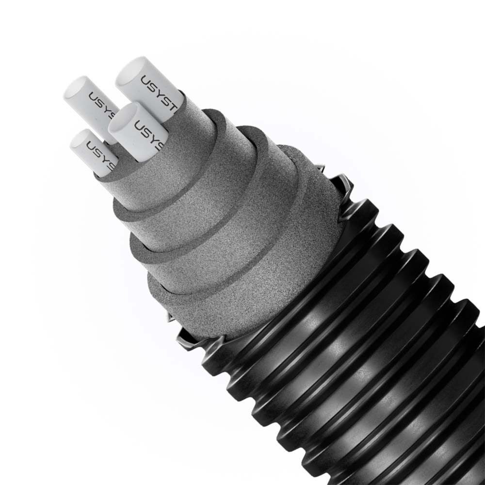 Труба USYSTEMS Quattro PE-Xa 2x25x2,3-25x3,5-20x2,8/175 200 м 1136755