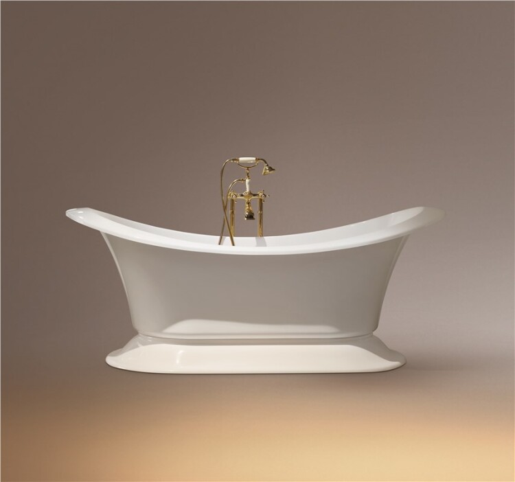 Ванна Treesse Grand Soleil 1850x850x750 мм белый/хром V1881XBN800S