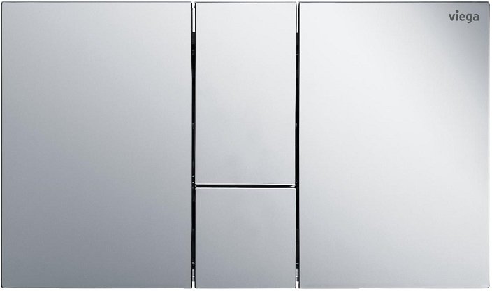 Панель смыва для унитаза Viega Prevista Visign for style 24 пластик хром 773267