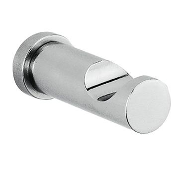 Крючок одинарный Nofer Classic настенный 15x55x15 мм цвет сталь 09019.B