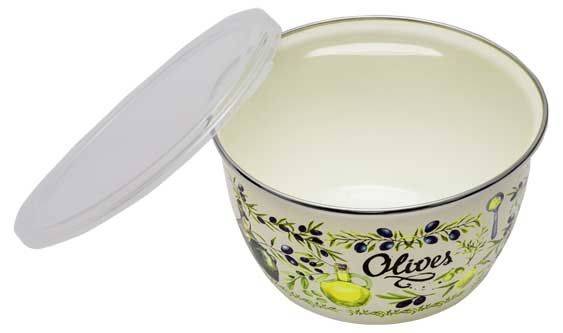 Миска эмалированная Metrot Олива 2.45 л 7455