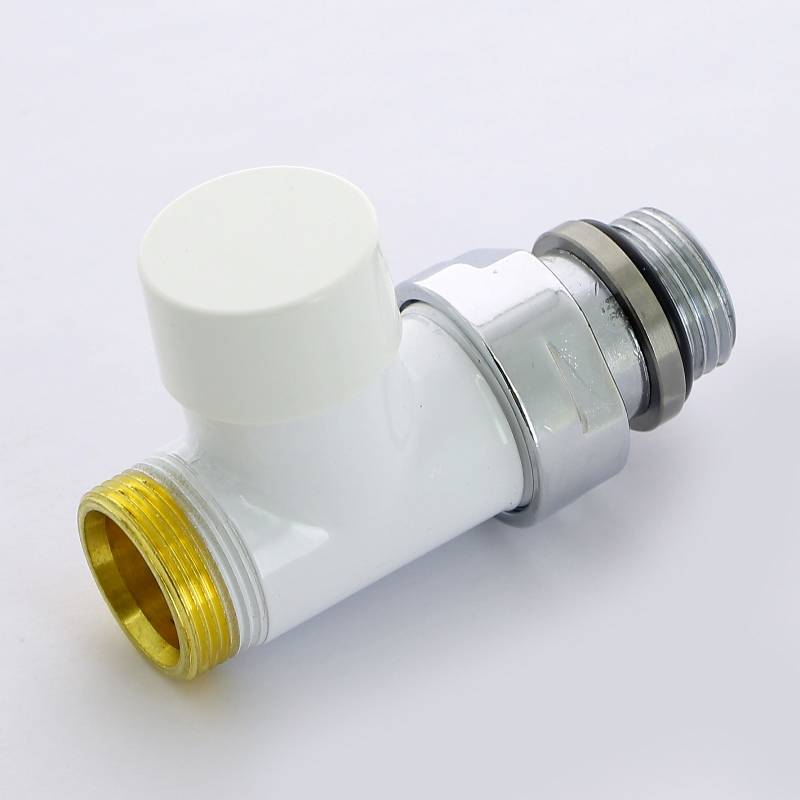 Вентиль обратный Carlo Poletti Compact прямой НН 1/2 x M24x19 белый V150611E