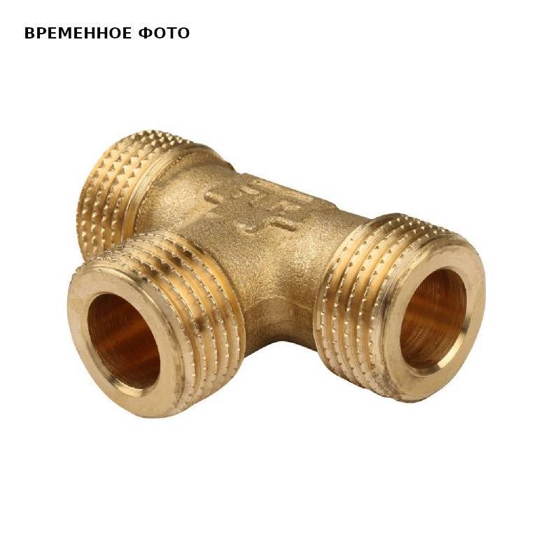 Тройник с наружной резьбой Tiemme 3/8 1500561