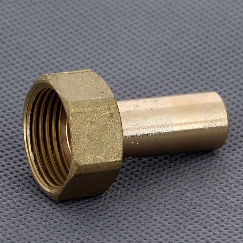 Вставка с накидной гайкой бронза Viega Sanpress 15х3/4 338503