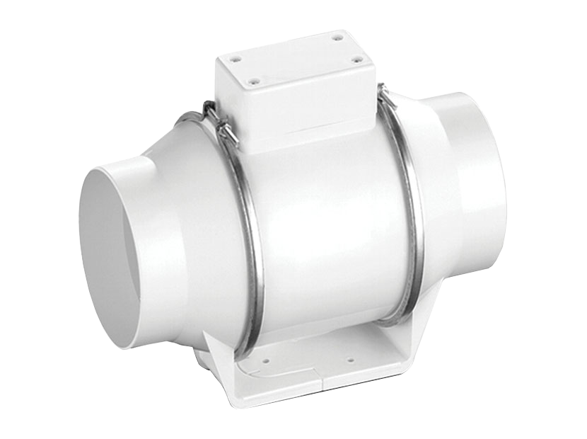 Вентилятор канальный круглый Shuft Flow 125 пластиковый корпус 0005838