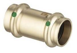 Муфта Viega Sanpress 22 мм бронза 108090
