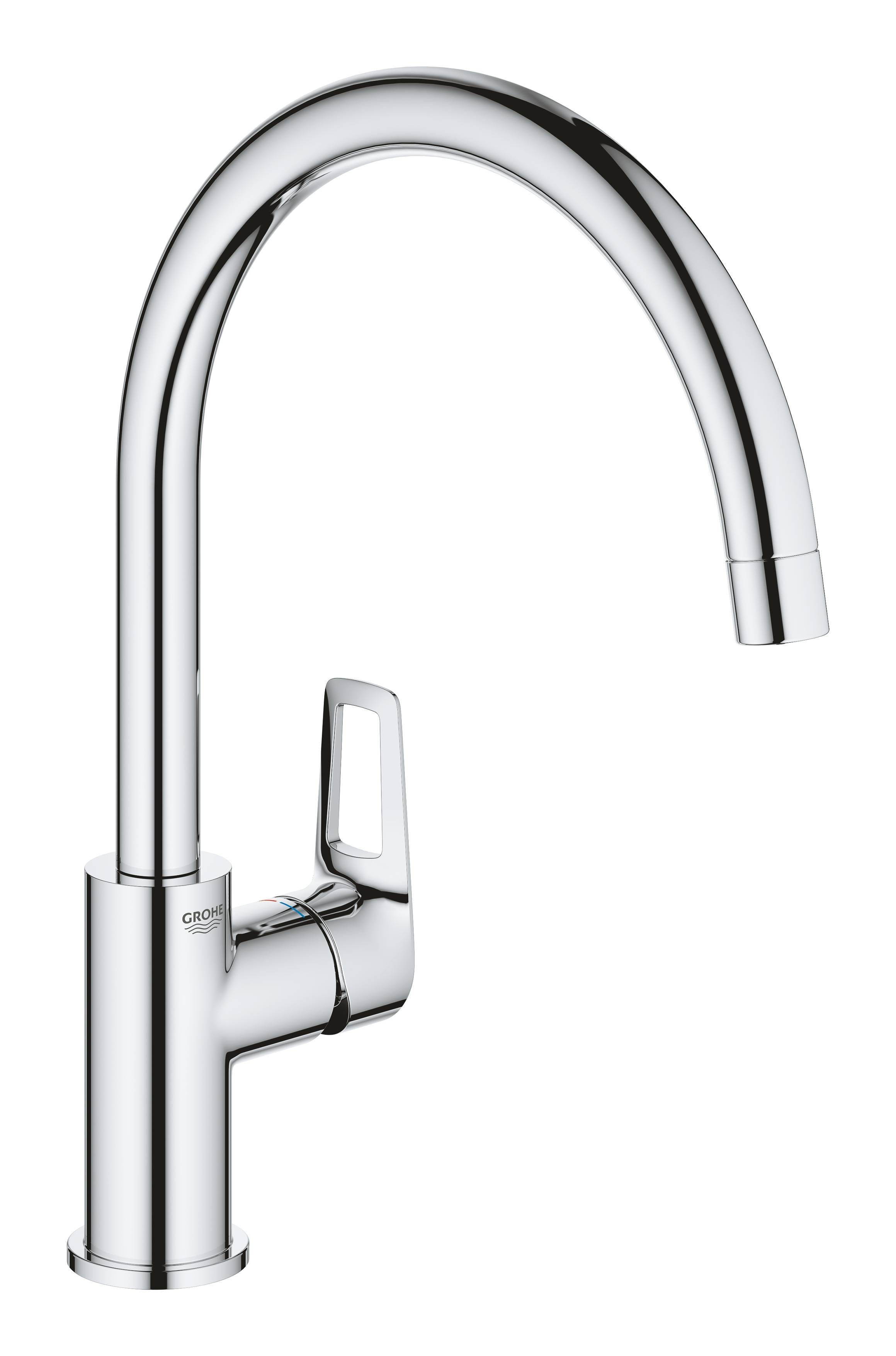 Смеситель для кухни GROHE BauLoop высокий C-излив хром 31232001