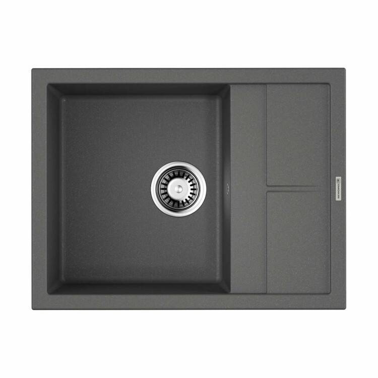 Мойка кухонная OMOIKIRI Sumi 65-U/IF 650x500 мм платина 4993675