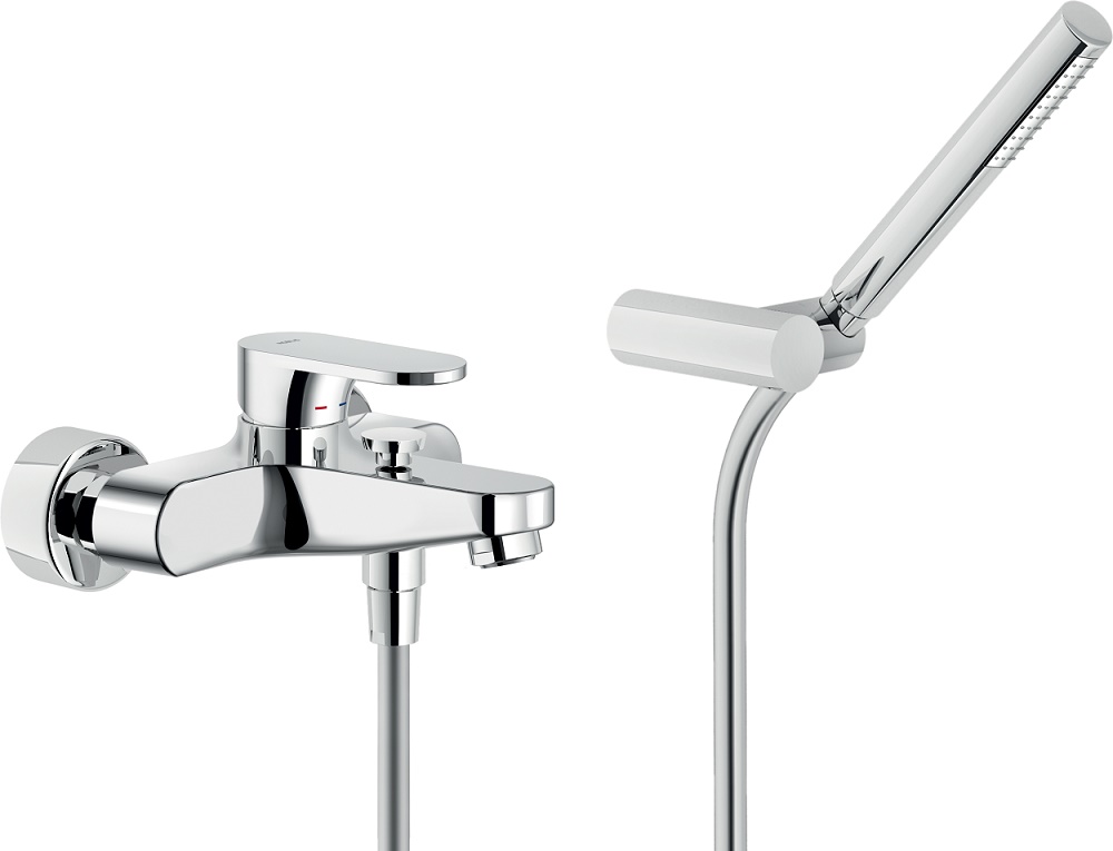 Смеситель для ванны Giulini G. YO с душевым набором YO126110CR
