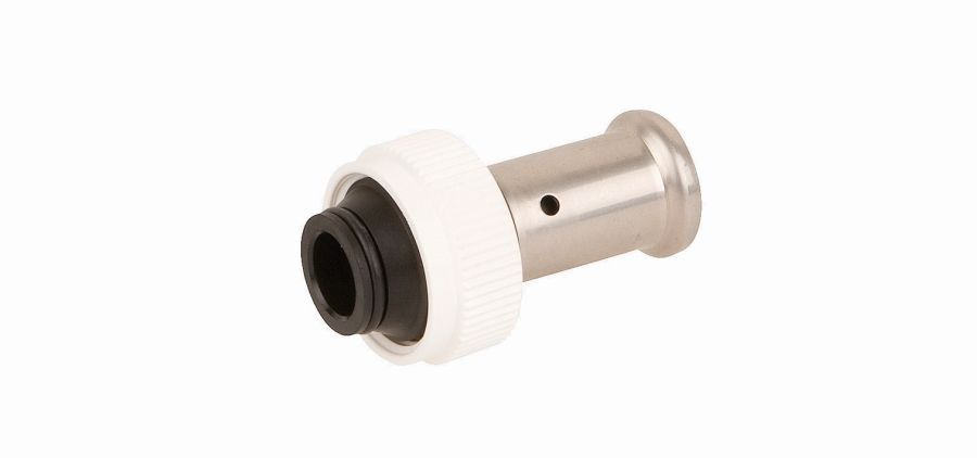 Пресс-фитинг с накидной гайкой Henco PVDF 16x3/4 Евроконус 19PKW-1605