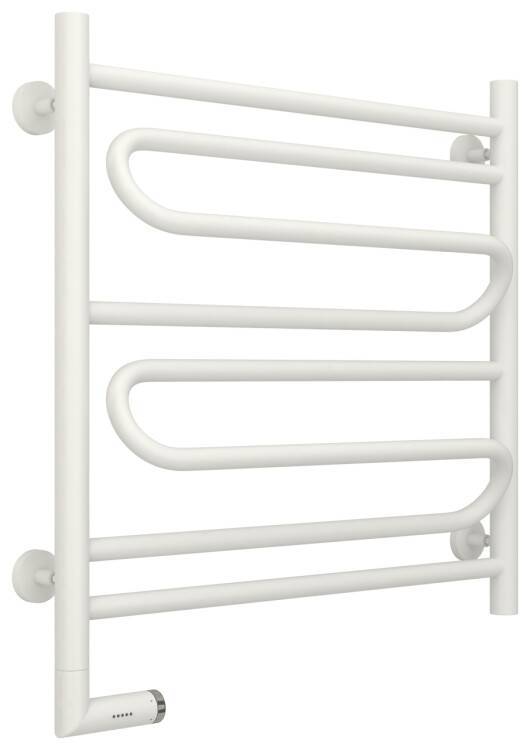 Полотенцесушитель электрический Сунержа Элегия 2.0 650х662 мм нижнее слева МЭМ белый матовый 30-5218-6060