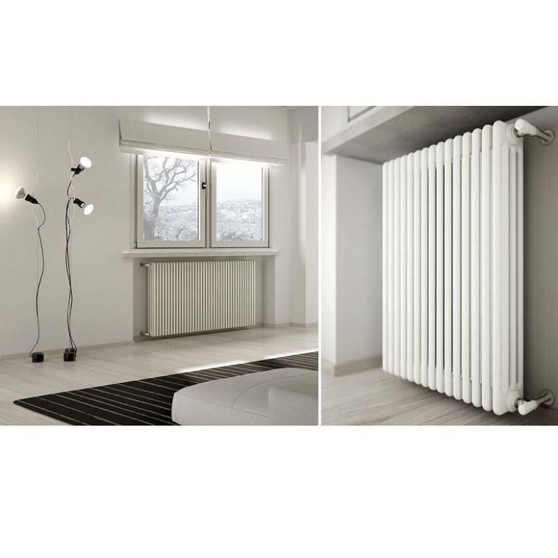 Трубчатый радиатор Irsap TESI 3 2500 6 секций подключение 26 вентиль снизу RT325000601A426N