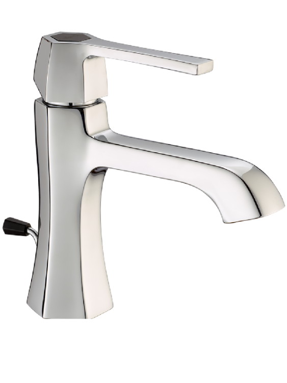 Смеситель для раковины Cisal Chérie однорычажный Gold/Night Black CH0005147C