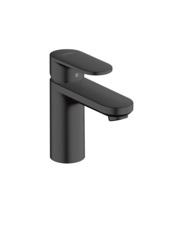Смеситель для раковины Hansgrohe Vernis Blend 100 черный матовый 71551670