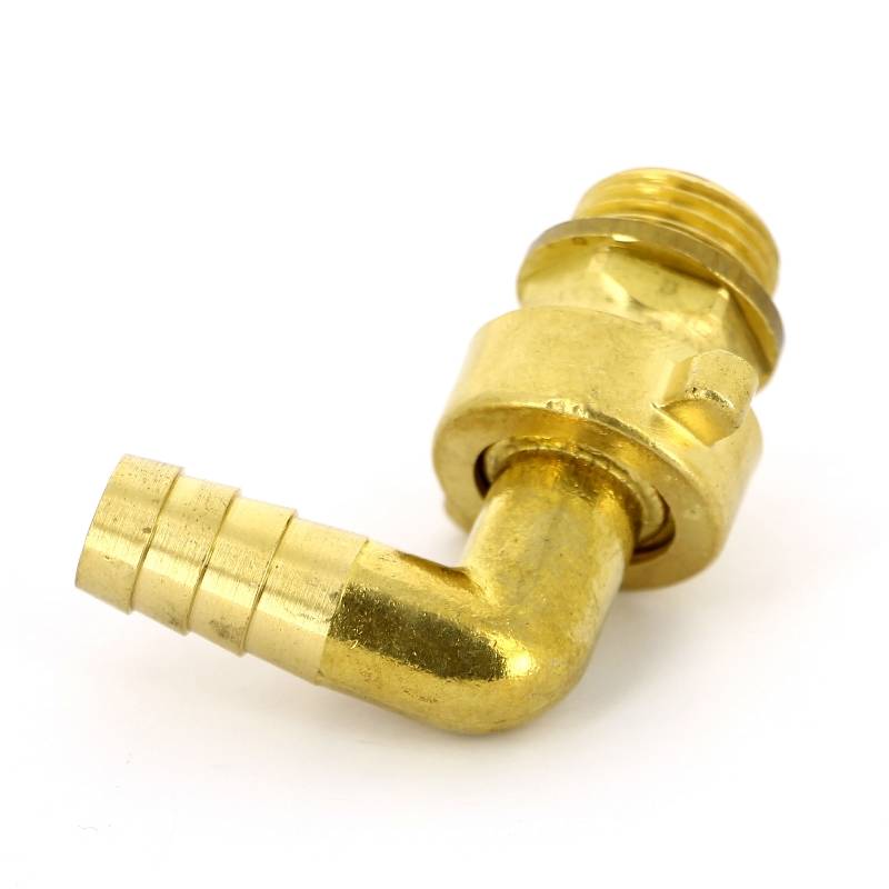 Штуцер для шланга Tiemme 1503 3/4 наружная резьба угловой разъемный 1500494