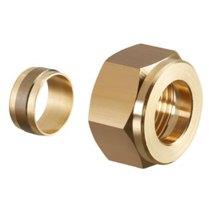 Присоединительный набор Oventrop со стяжными кольцами 22 мм 1300383