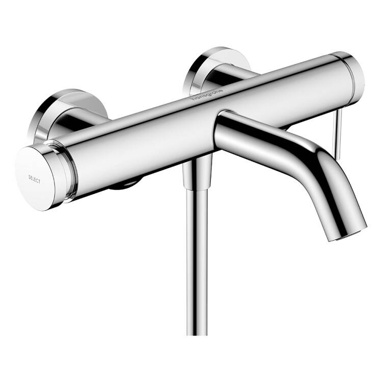Смеситель для ванны и душа Hansgrohe Tecturis S однорычажный скрытого монтажа хром 73422000