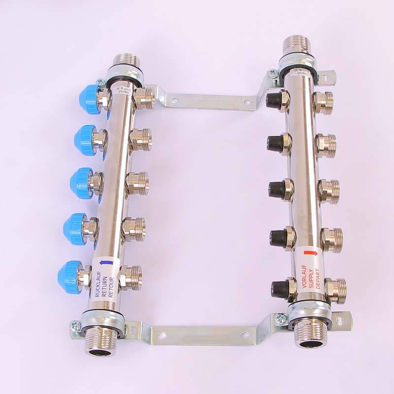 Коллекторная группа Uponor Vario S HKV 5 выходов 1 x 3/4 10012358