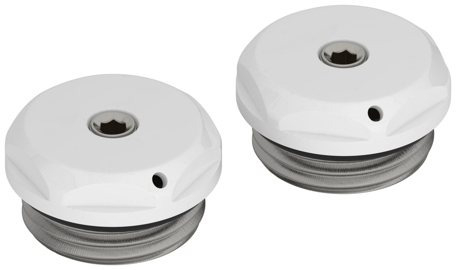 Спускной клапан Сунержа НР G 1/2 2 шт. белый глянцевый 12-1200-0000