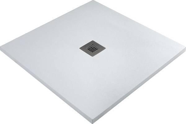 Душевой поддон Allen Brau Priority 100x100x3 см белый 8.31005-21