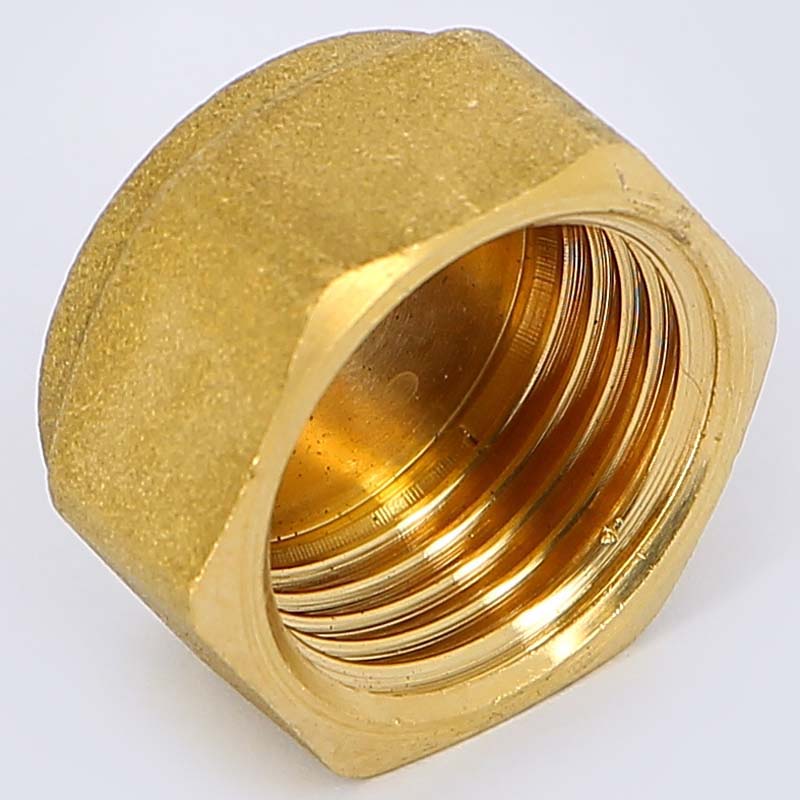 Заглушка латунная с внутренней резьбой Tiemme 1/2 1500058