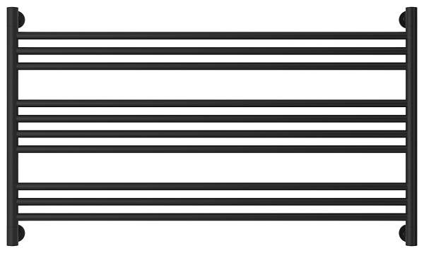 Полотенцесушитель водяной Сунержа Богема L 1000x600 мм матовый черный 31-0202-6011