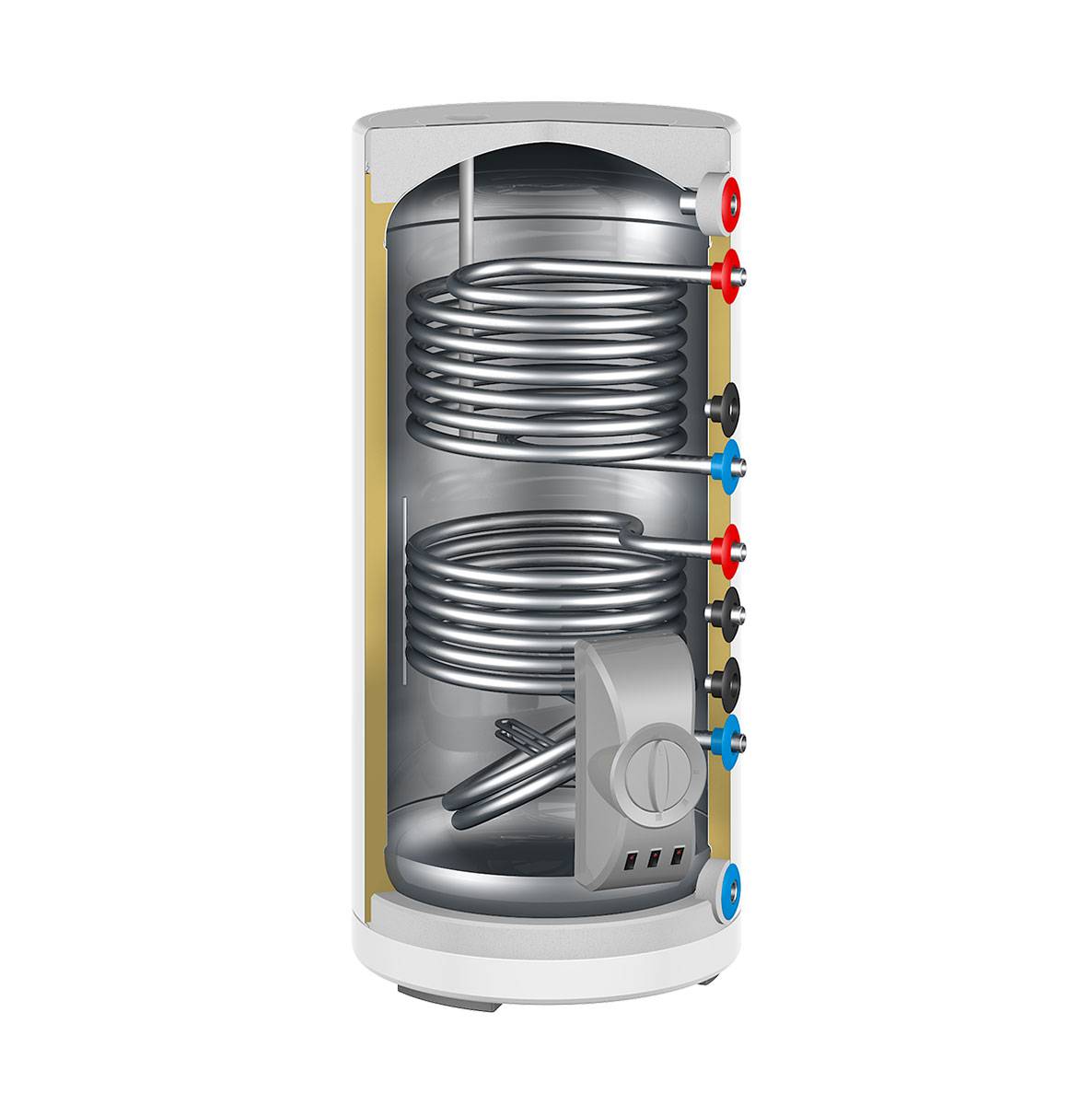 Водонагреватель комбинированный Thermex IRP 280 V (combi) PRO 280 л 4912