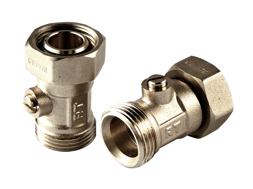 Клапан запорный прямой Royal Thermo 3/4 x 3/4 EK нижнего подключения RTE 07.0002